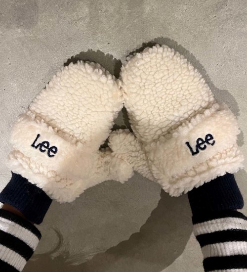 Lee(リー)の【KIDS】Leeボアミトン|ファッション雑貨/手袋/キッズ|アイボリー
