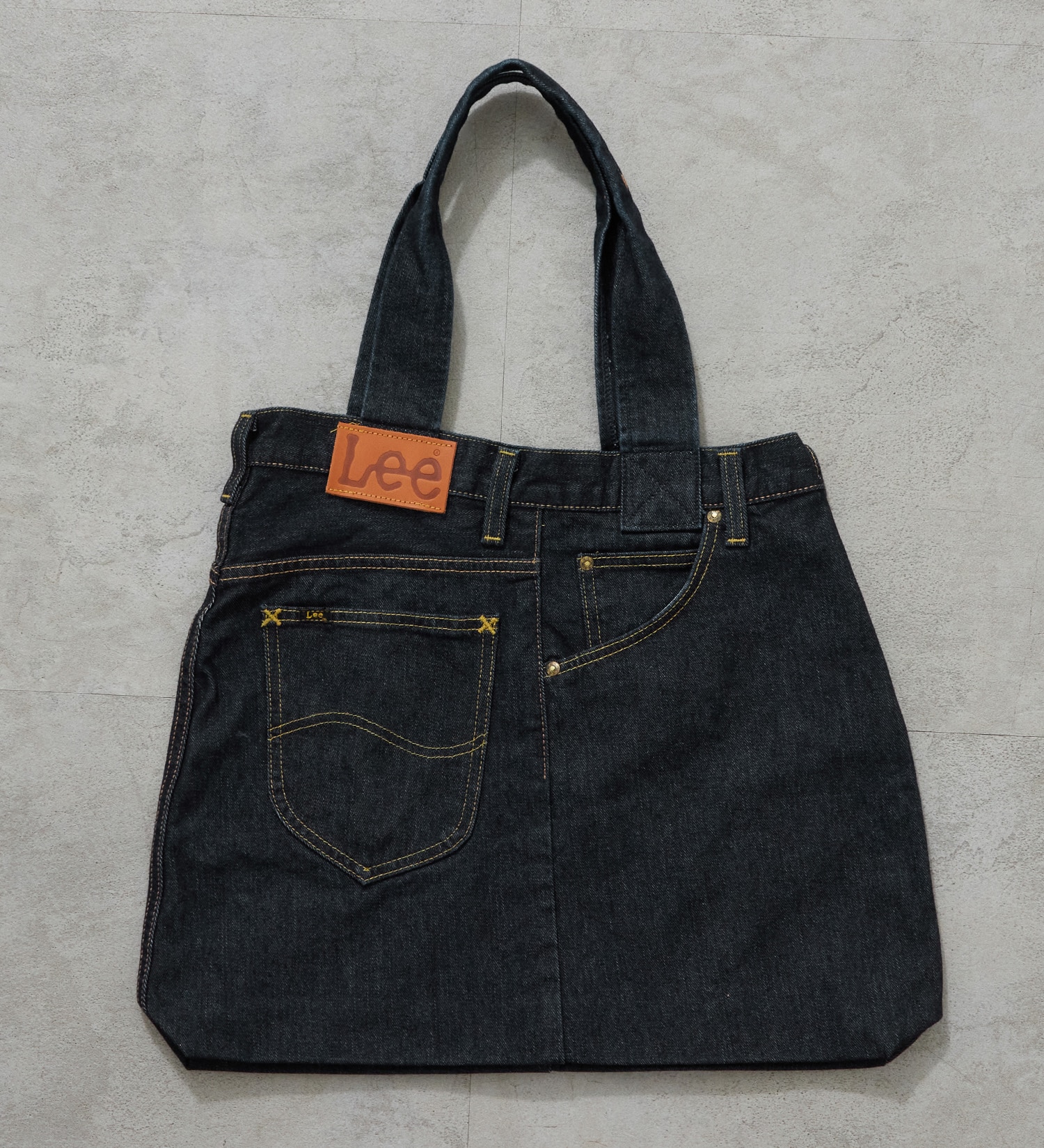Lee(リー)のリメイクデニムトート|バッグ/トートバッグ/レディース|インディゴブルー
