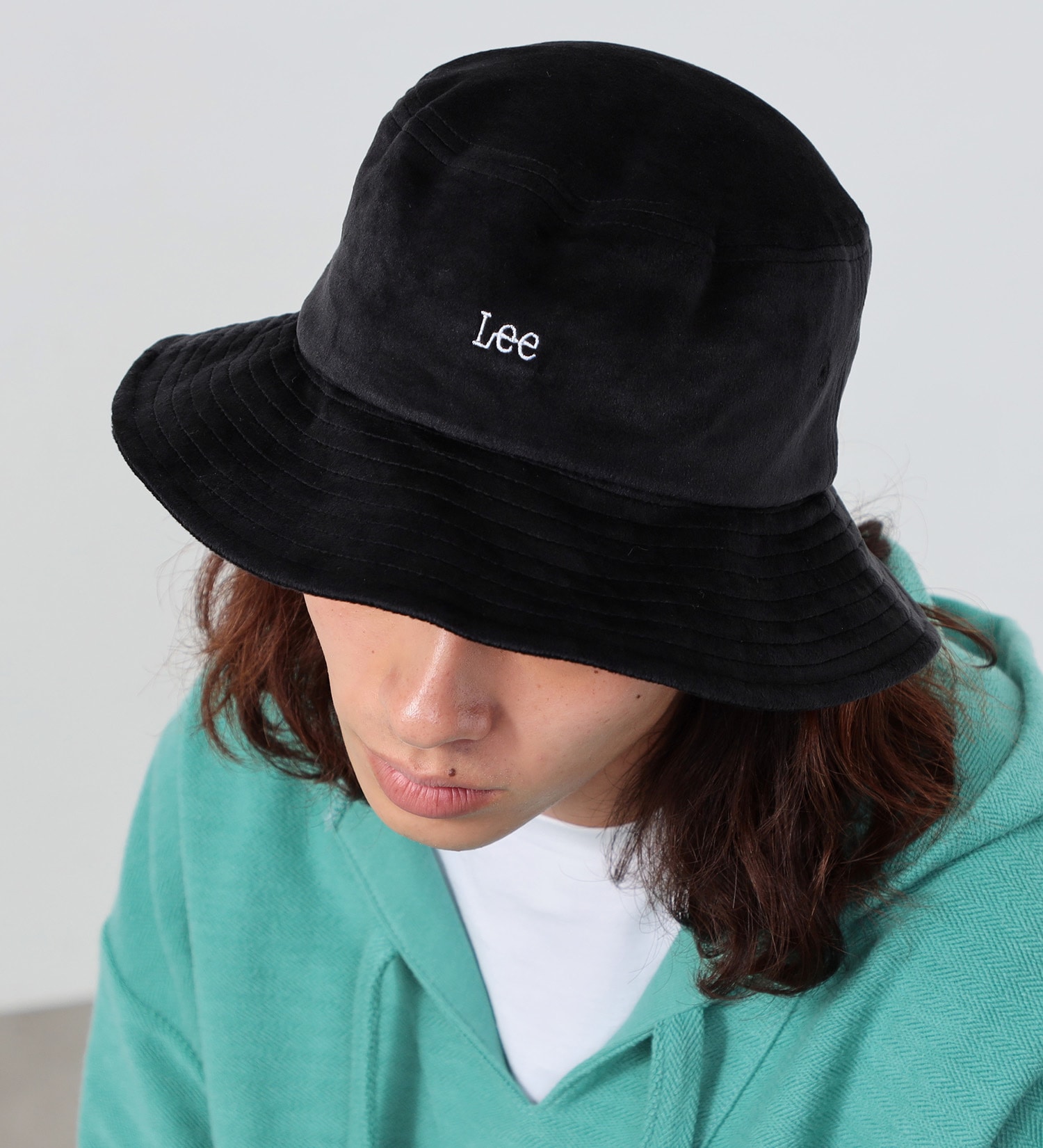 Lee(リー)のNEW【KIDS】【大人】Leeロゴ バケットハット秋冬|帽子/ハット/メンズ|ブラック