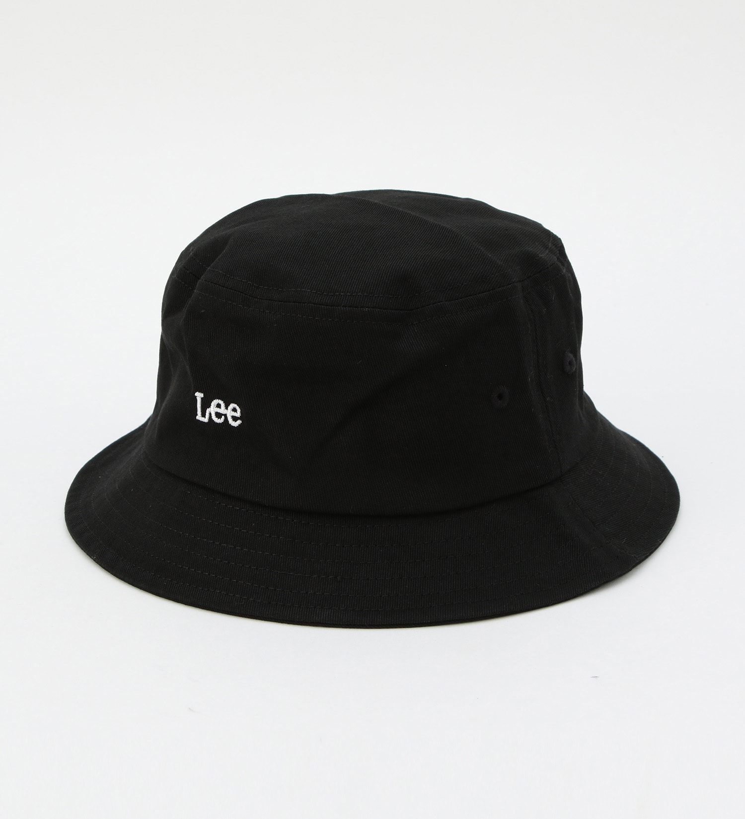 Lee(リー)の【KIDS】【大人】Leeロゴ ツイル バケットハット|帽子/ハット/メンズ|ブラック