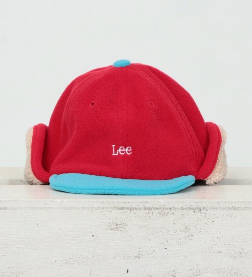 Lee(リー)の【カート割対象】【FINAL SALE】【KIDS】Leeロゴ フライトキャップ|帽子/キャップ/キッズ|レッド