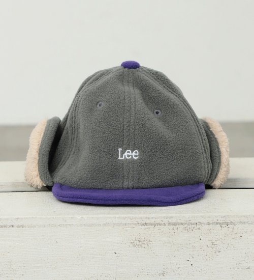 Lee(リー)の【カート割対象】【FINAL SALE】【KIDS】Leeロゴ フライトキャップ|帽子/キャップ/キッズ|グレー
