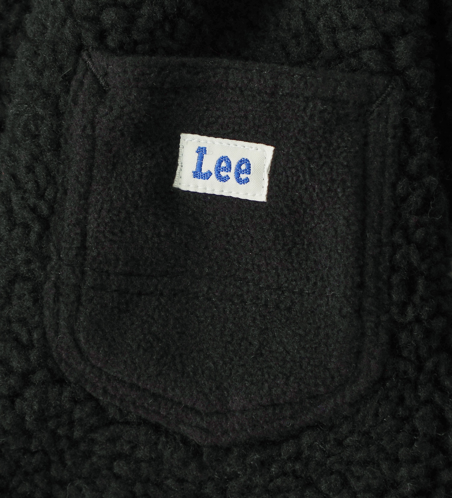 Lee(リー)の【KIDS】Lee ボアマフラー|ファッション雑貨/マフラー/ショール/キッズ|ブラック