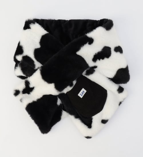Lee(リー)のBOA MUFFLER / ボアマフラー【101匹わんちゃん】|ファッション雑貨/マフラー/ショール/レディース|ホワイト