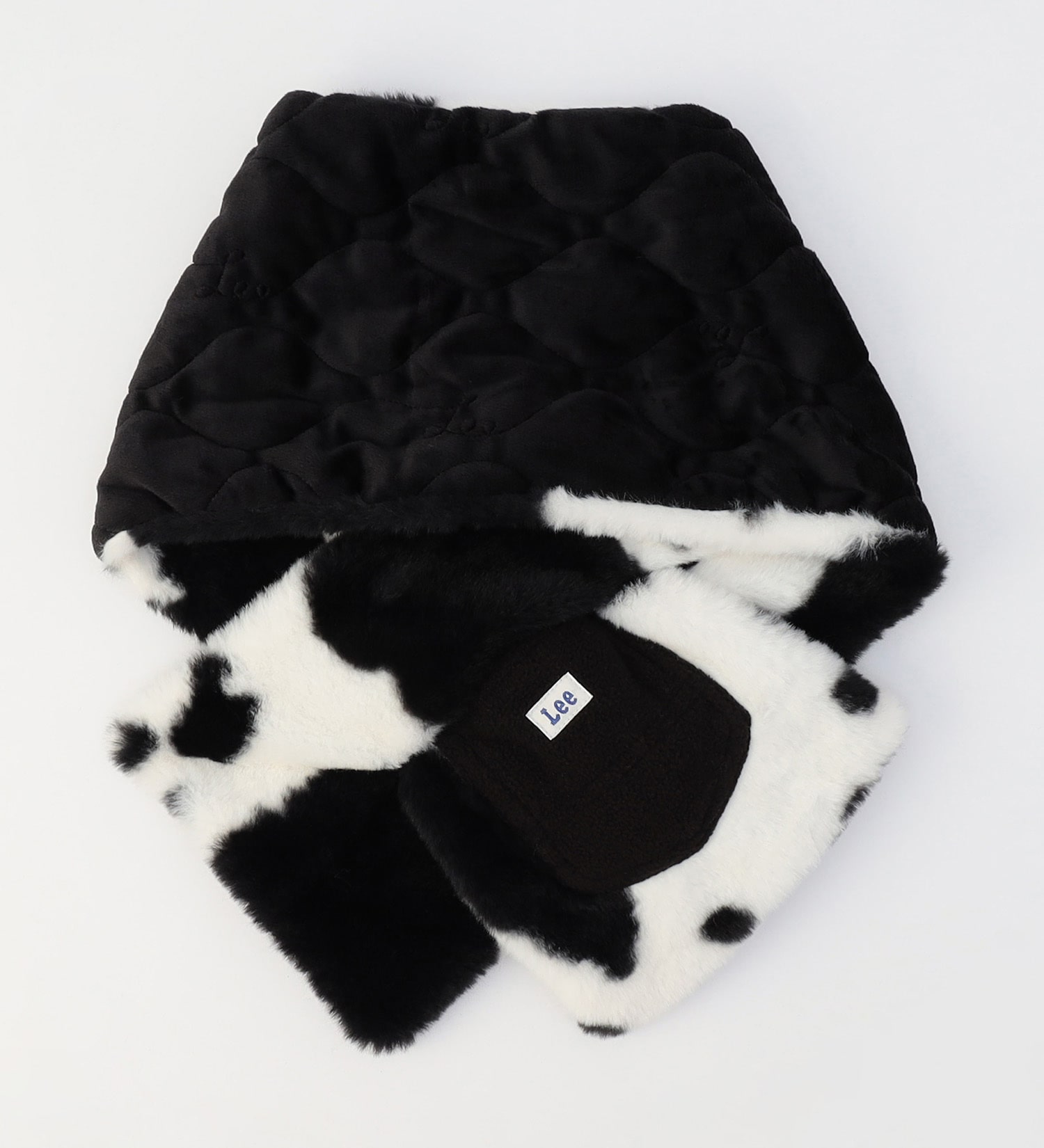 Lee(リー)のBOA MUFFLER / ボアマフラー【101匹わんちゃん】|ファッション雑貨/マフラー/ショール/メンズ|ホワイト