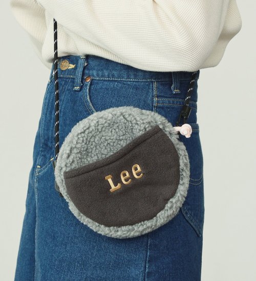 Lee(リー)の【カート割対象】【FINAL SALE】Lee ボアラウンドポーチ|ファッション雑貨/ポーチ/メンズ|グレー