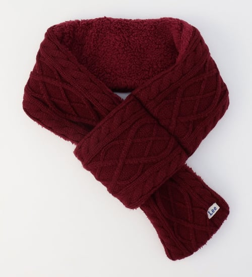 CABLE KNIT MUFFLER / ケーブルニットマフラー