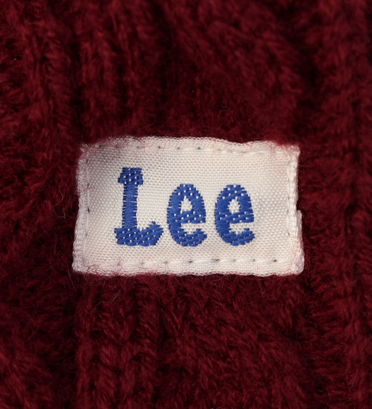 Lee(リー)のCABLE KNIT MUFFLER / ケーブルニットマフラー|ファッション雑貨/マフラー/ショール/メンズ|ワイン