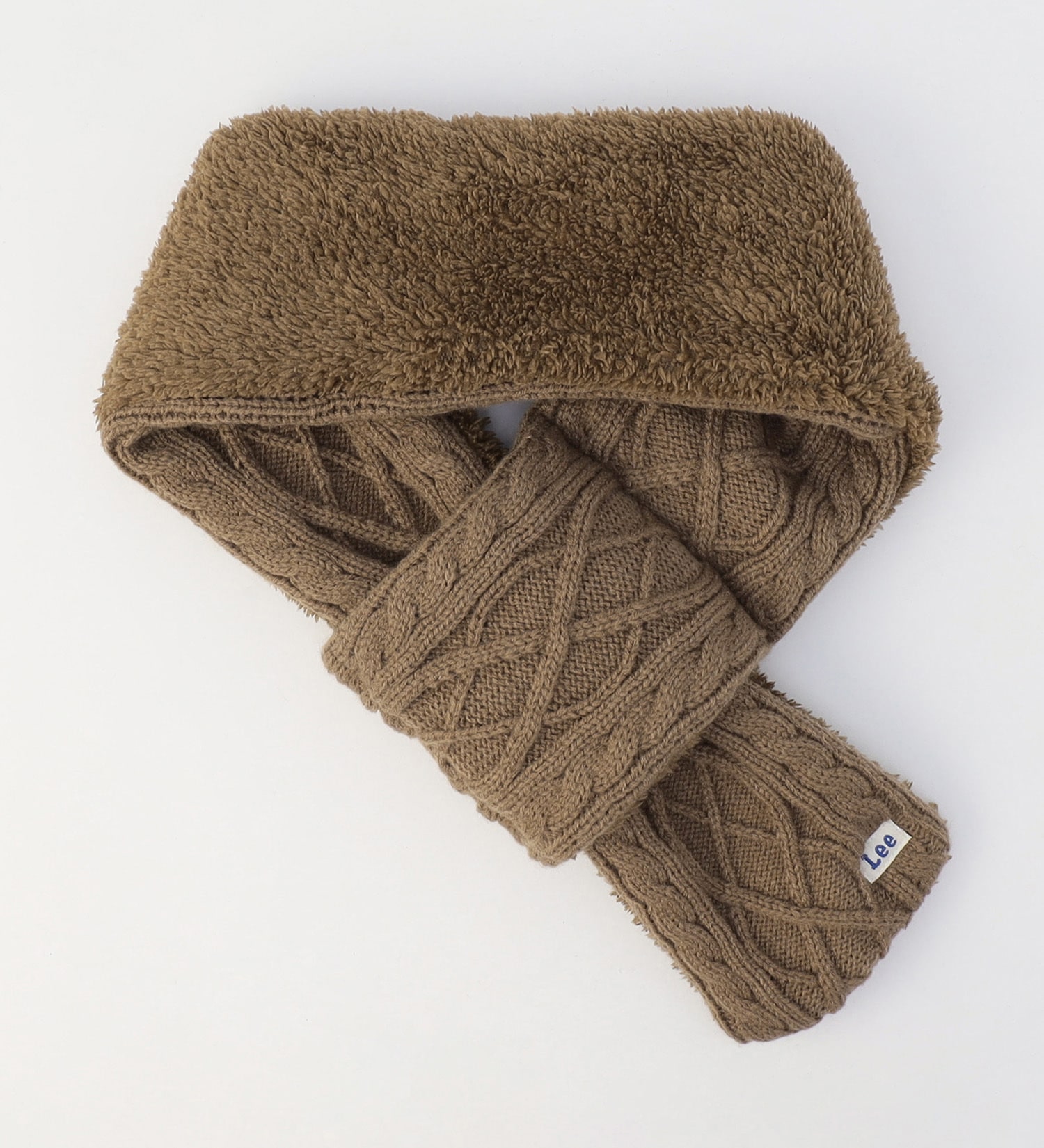 Lee(リー)のCABLE KNIT MUFFLER / ケーブルニットマフラー|ファッション雑貨/マフラー/ショール/メンズ|ベージュ