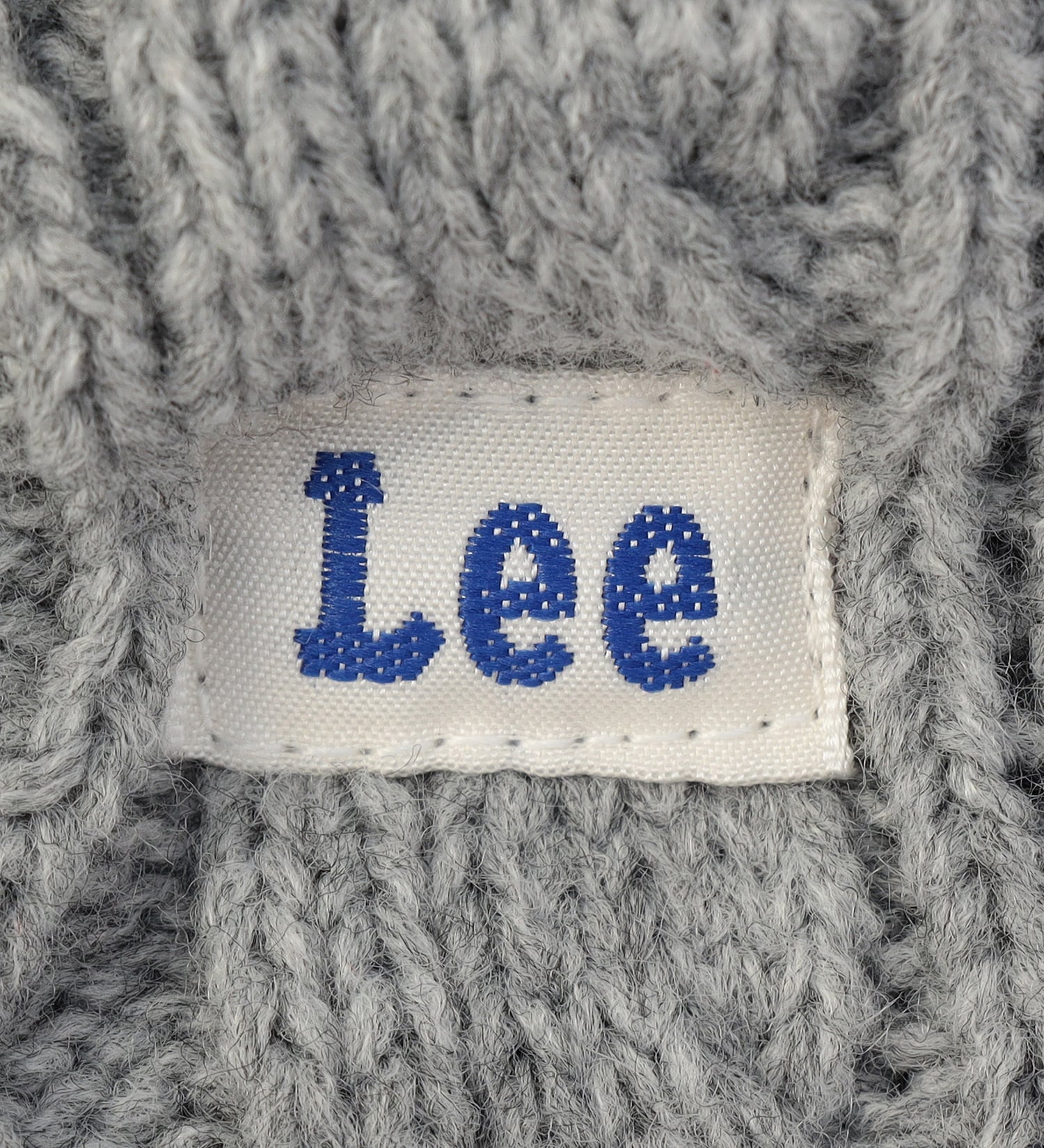 Lee(リー)のCABLE KNIT MUFFLER / ケーブルニットマフラー|ファッション雑貨/マフラー/ショール/メンズ|グレー