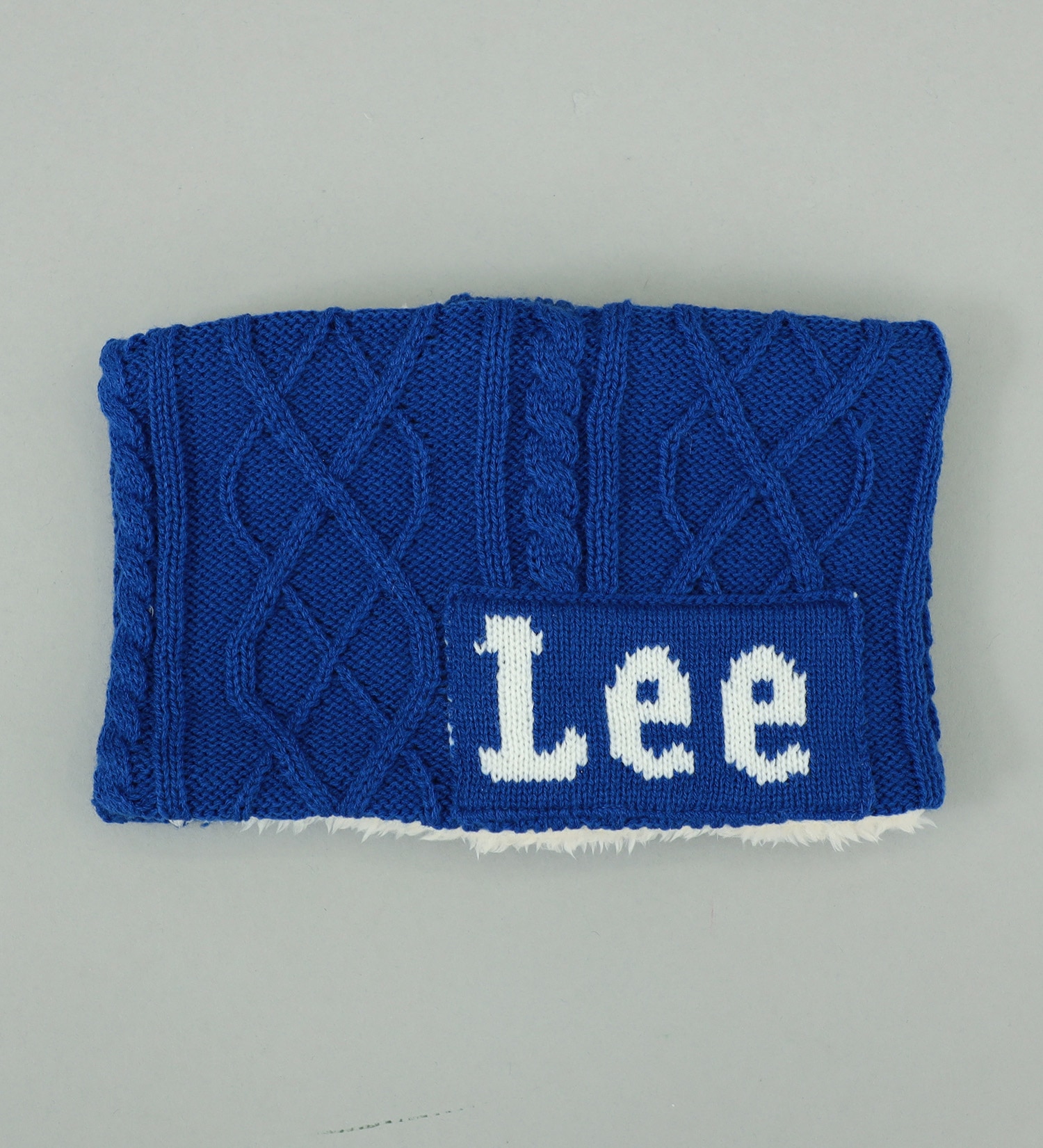 Lee(リー)のLee ケーブルニット ネックウォーマー|ファッション雑貨/ネックウォーマー/キッズ|ブルー