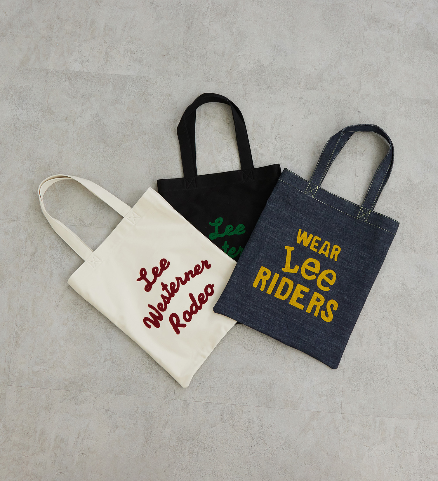 Lee(リー)のEMBROIDARY BAG/刺繍バッグ|バッグ/トートバッグ/メンズ|インディゴ未洗い