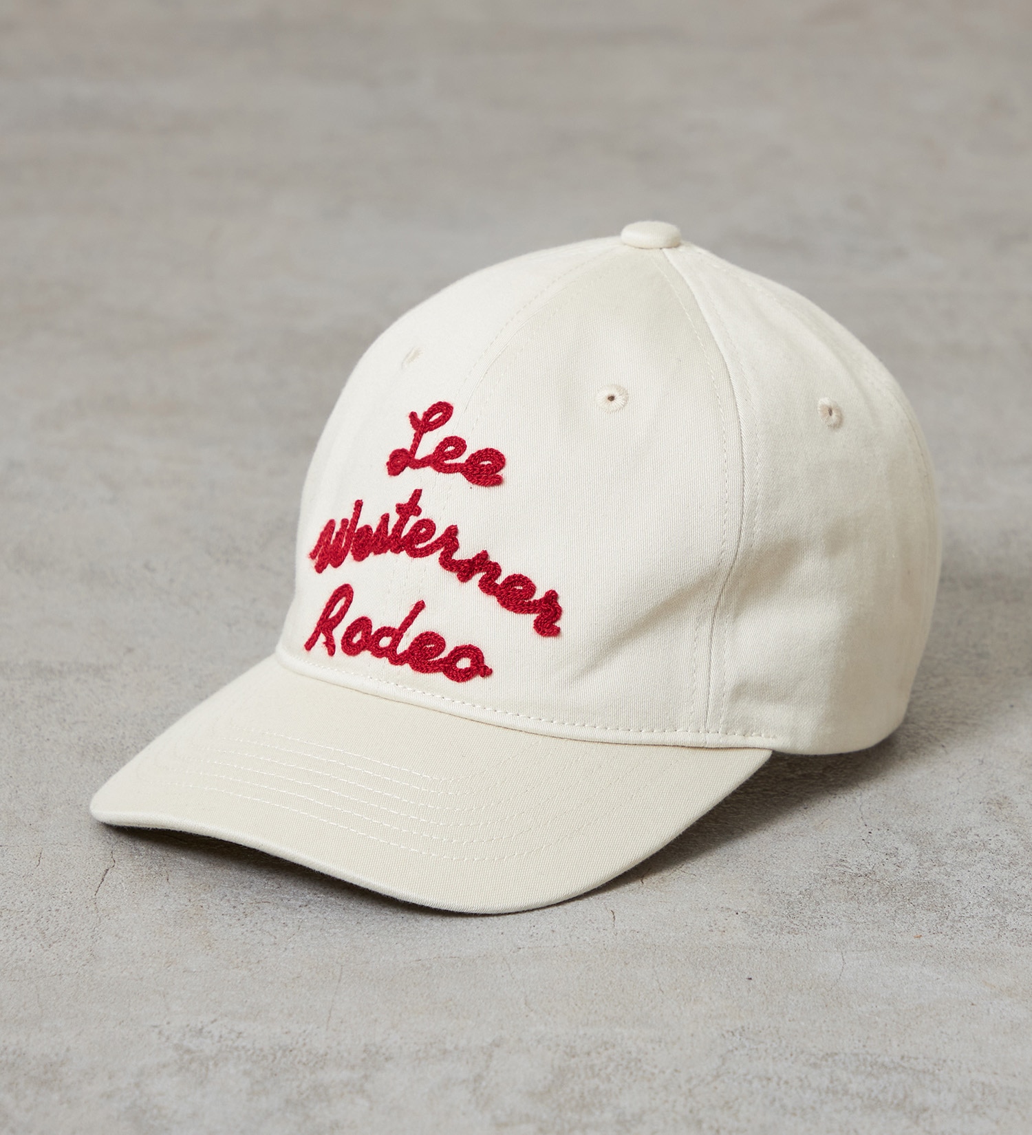 Lee(リー)のLee ウエスターナー刺繍CAP/キャップ|帽子/キャップ/メンズ|オフホワイト