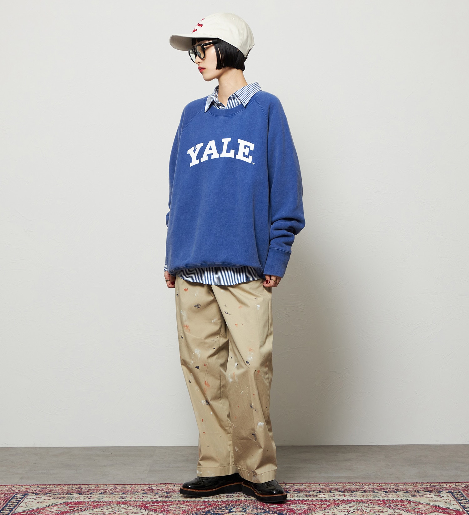 Lee(リー)のLee ウエスターナー刺繍CAP/キャップ|帽子/キャップ/メンズ|オフホワイト