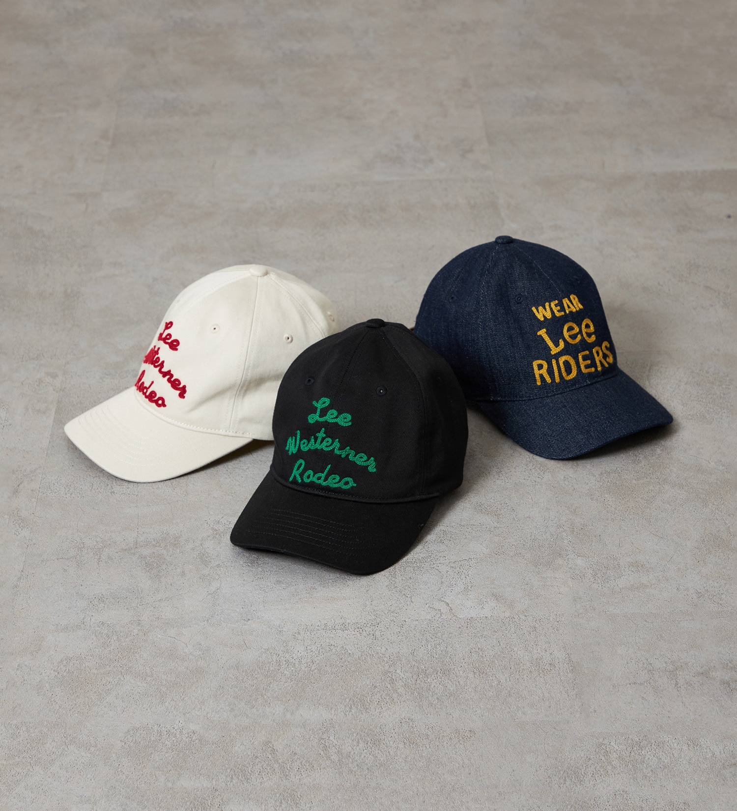 Lee(リー)のLee ウエスターナー刺繍CAP/キャップ|帽子/キャップ/メンズ|ブラック