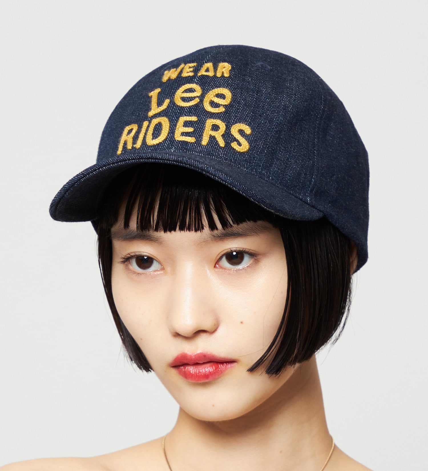 Lee(リー)のLee ウエスターナー刺繍CAP/キャップ|帽子/キャップ/メンズ|インディゴ未洗い