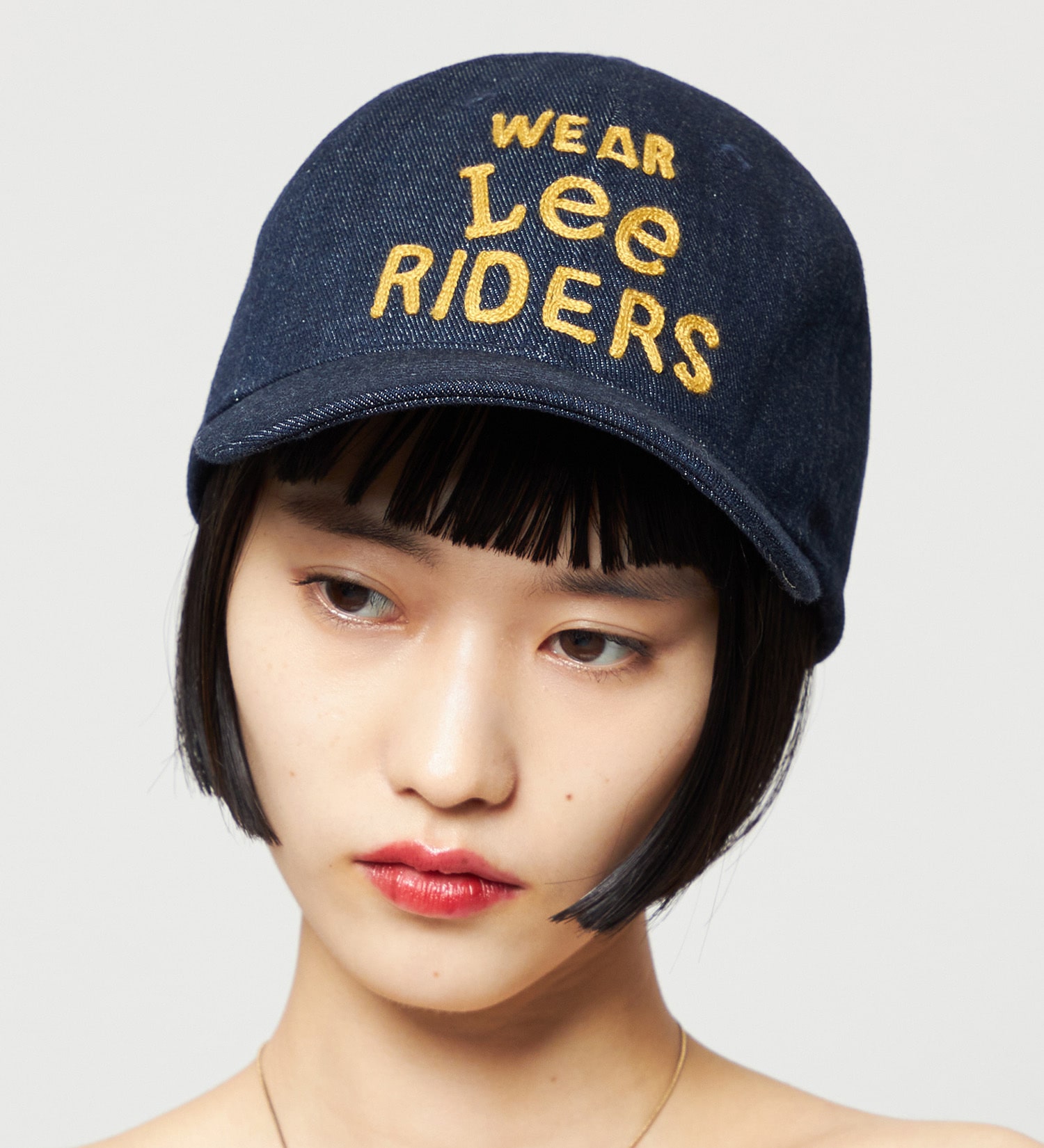 Lee(リー)のLee ウエスターナー刺繍CAP/キャップ|帽子/キャップ/メンズ|インディゴ未洗い