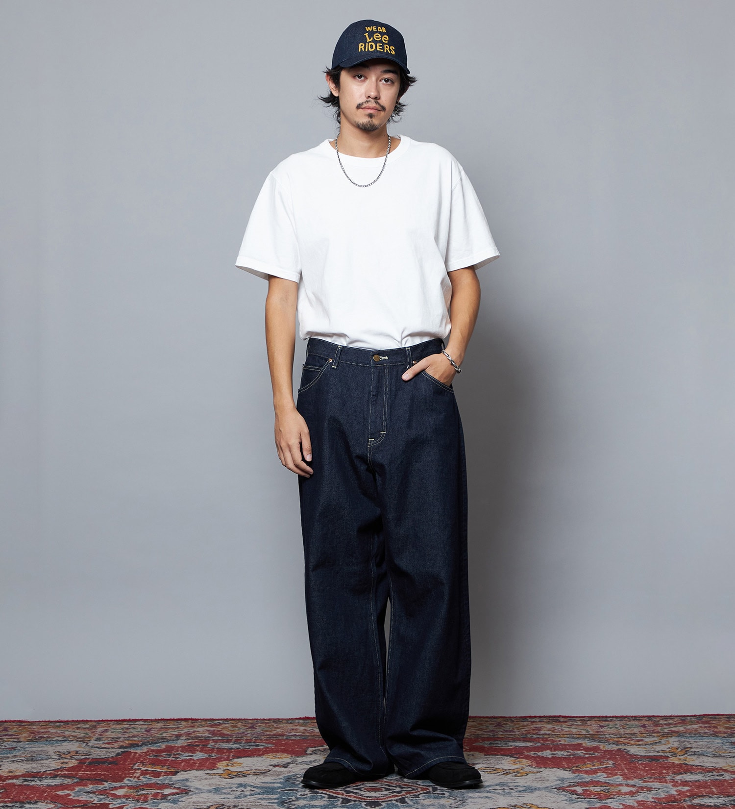 Lee(リー)のLee ウエスターナー刺繍CAP/キャップ|帽子/キャップ/メンズ|インディゴ未洗い