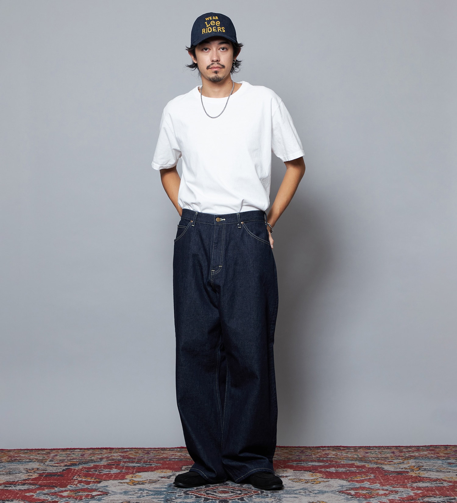 Lee(リー)のLee ウエスターナー刺繍CAP/キャップ|帽子/キャップ/メンズ|インディゴ未洗い