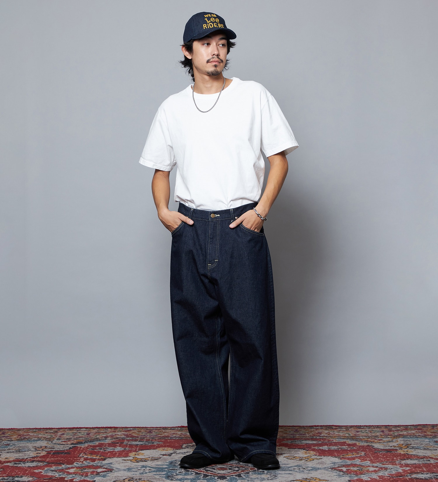 Lee(リー)のLee ウエスターナー刺繍CAP/キャップ|帽子/キャップ/メンズ|インディゴ未洗い
