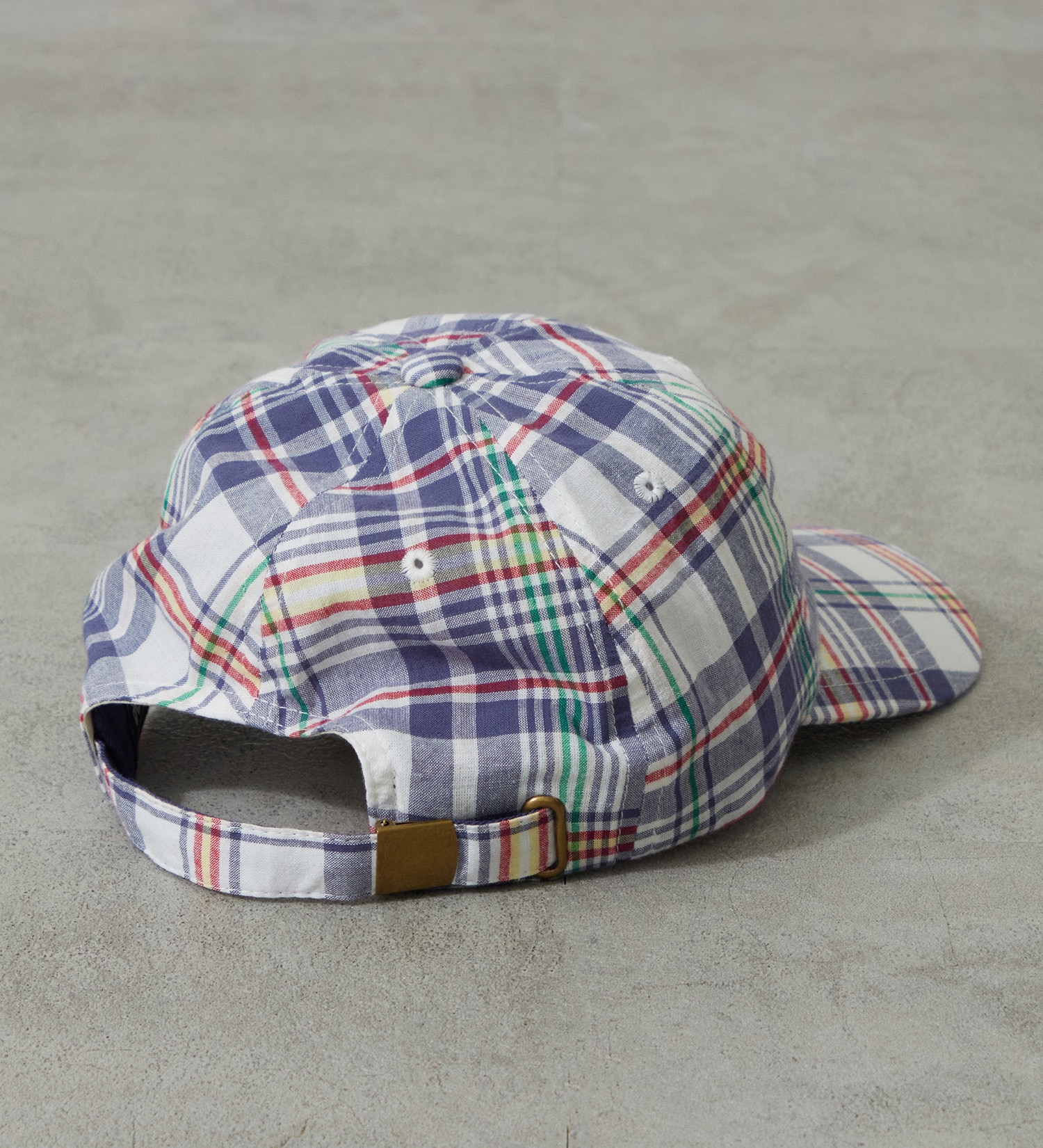 Lee(リー)の【ポイントアップ対象】マドラスチェックCAP|帽子/キャップ/メンズ|ネイビー