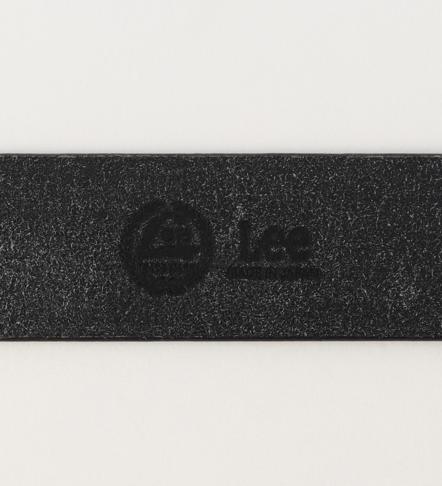 Lee(リー)のLee レザーブライドルベルト|ファッション雑貨/ベルト/メンズ|ブラック