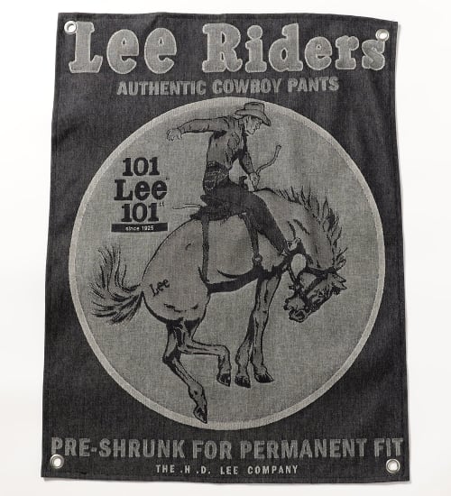 Lee(リー)の【予約P】【101 101周年記念特別モデル】101DENIM BANNER / デニムバナー|グッズ/その他/メンズ|インディゴ未洗い