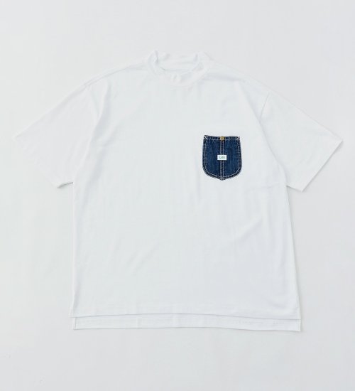 Lee(リー)の【BLACKFRIDAY】【Lee GOLF】メンズ 吸水速乾・接触冷感 モックネックTシャツ|トップス/Tシャツ/カットソー/メンズ|ホワイト