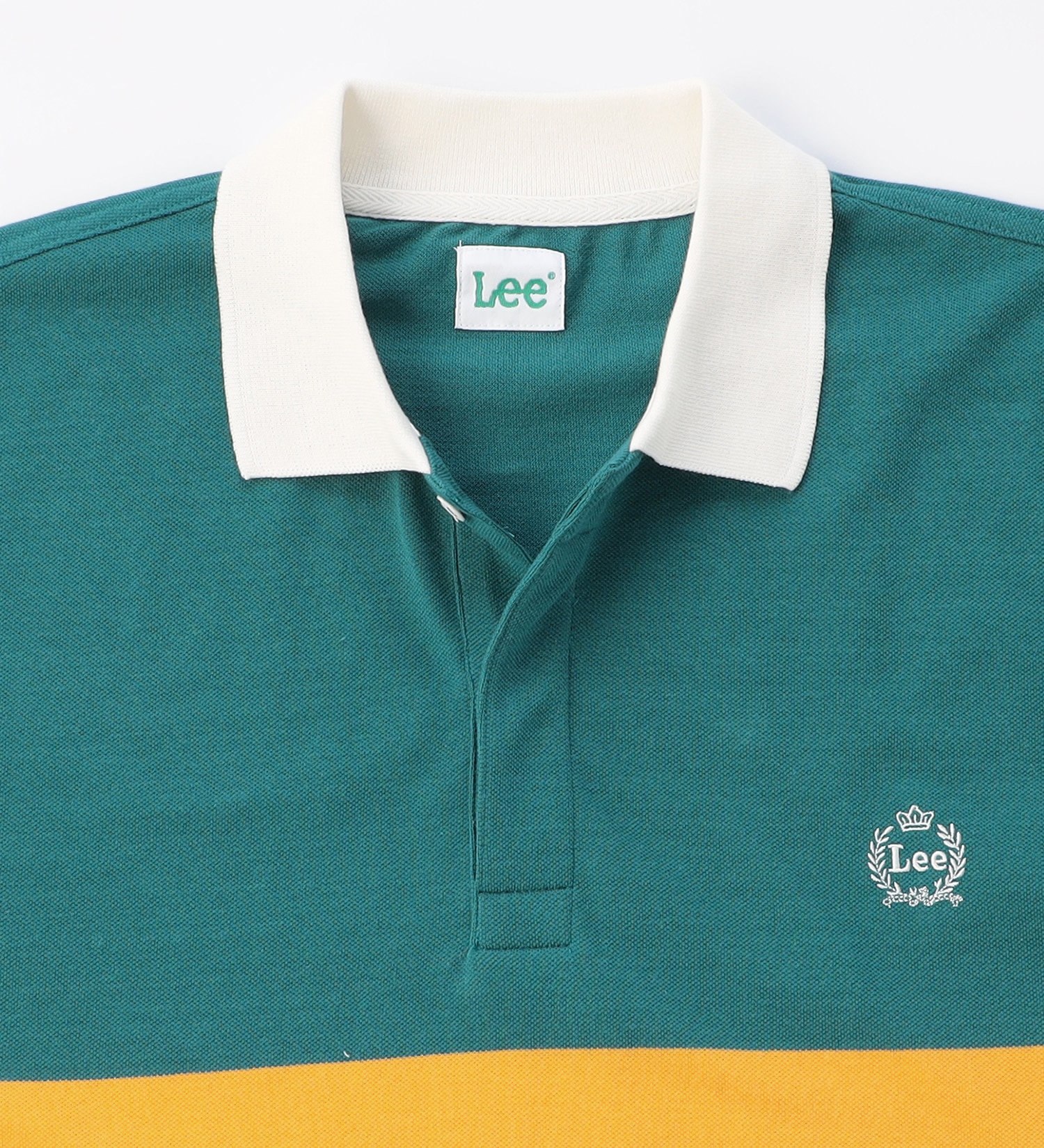 Lee(リー)の【GW SALE】【Lee GOLF】ライン半袖ポロシャツ|トップス/ポロシャツ/メンズ|グリーン