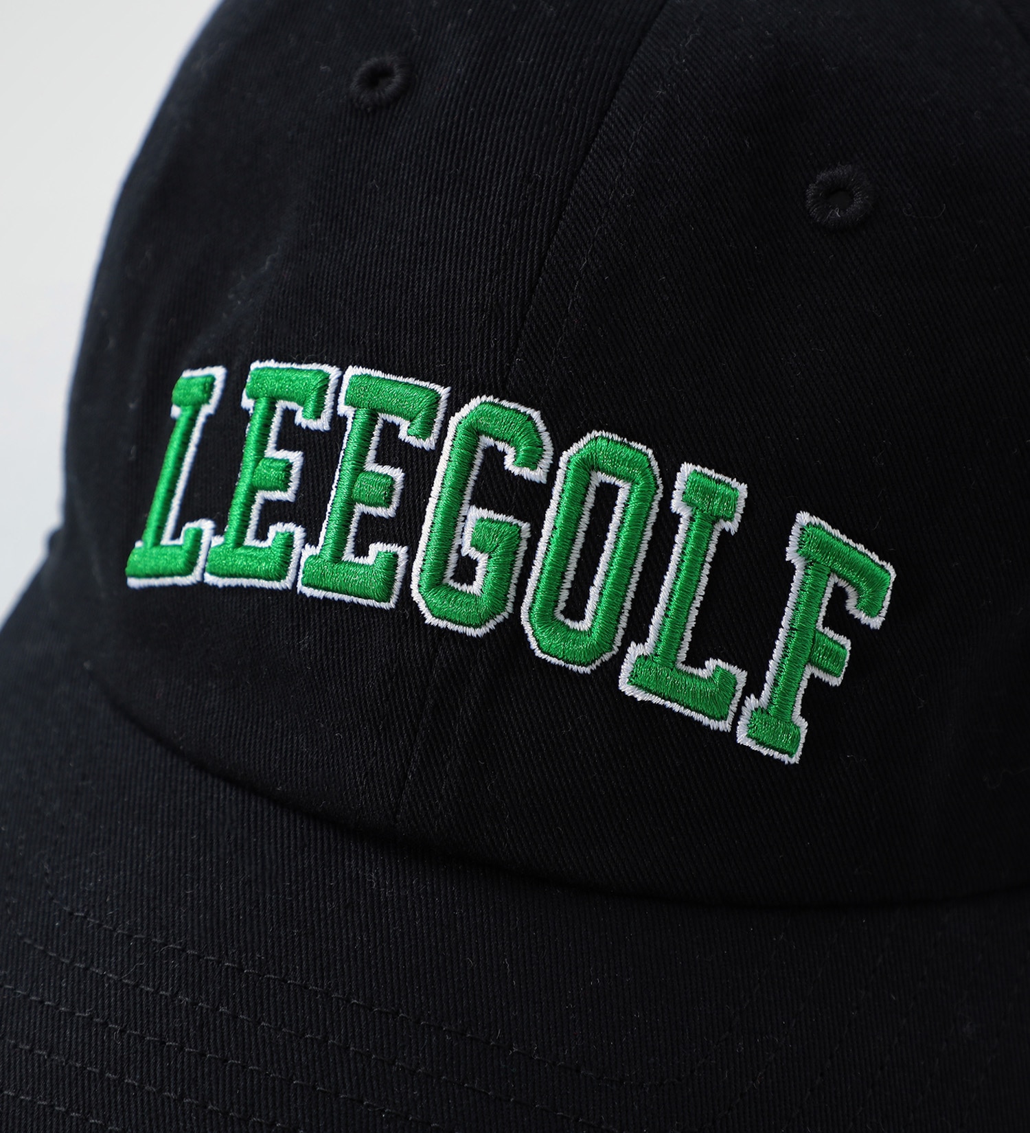 Lee(リー)の【Lee GOLF】ロゴキャップ|帽子/キャップ/メンズ|ブラック