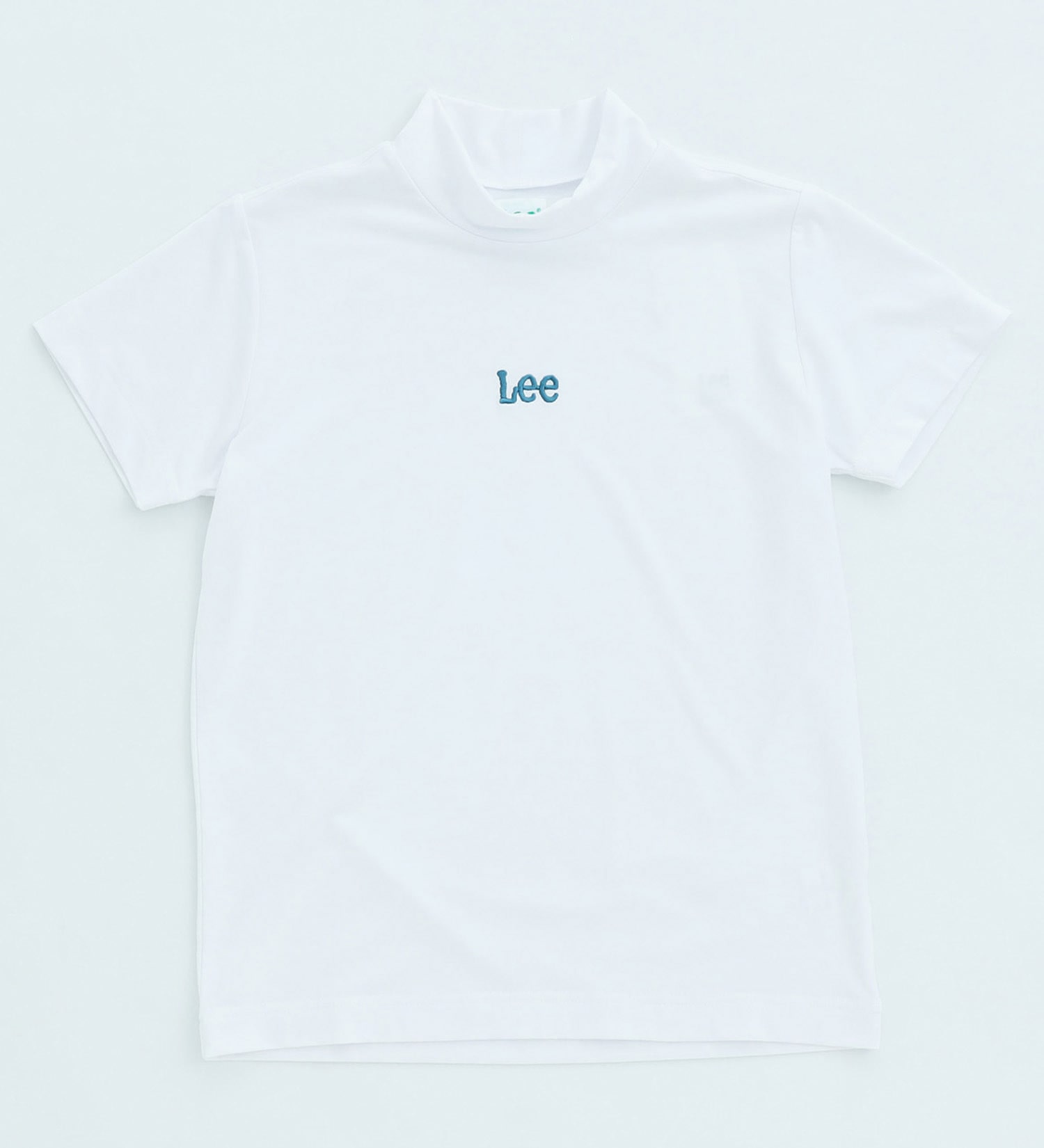 Lee(リー)の【試着対象】【Lee GOLF】レディース 吸水速乾 Leeロゴ刺繍 半袖モックネックTシャツ|トップス/Tシャツ/カットソー/レディース|ホワイト