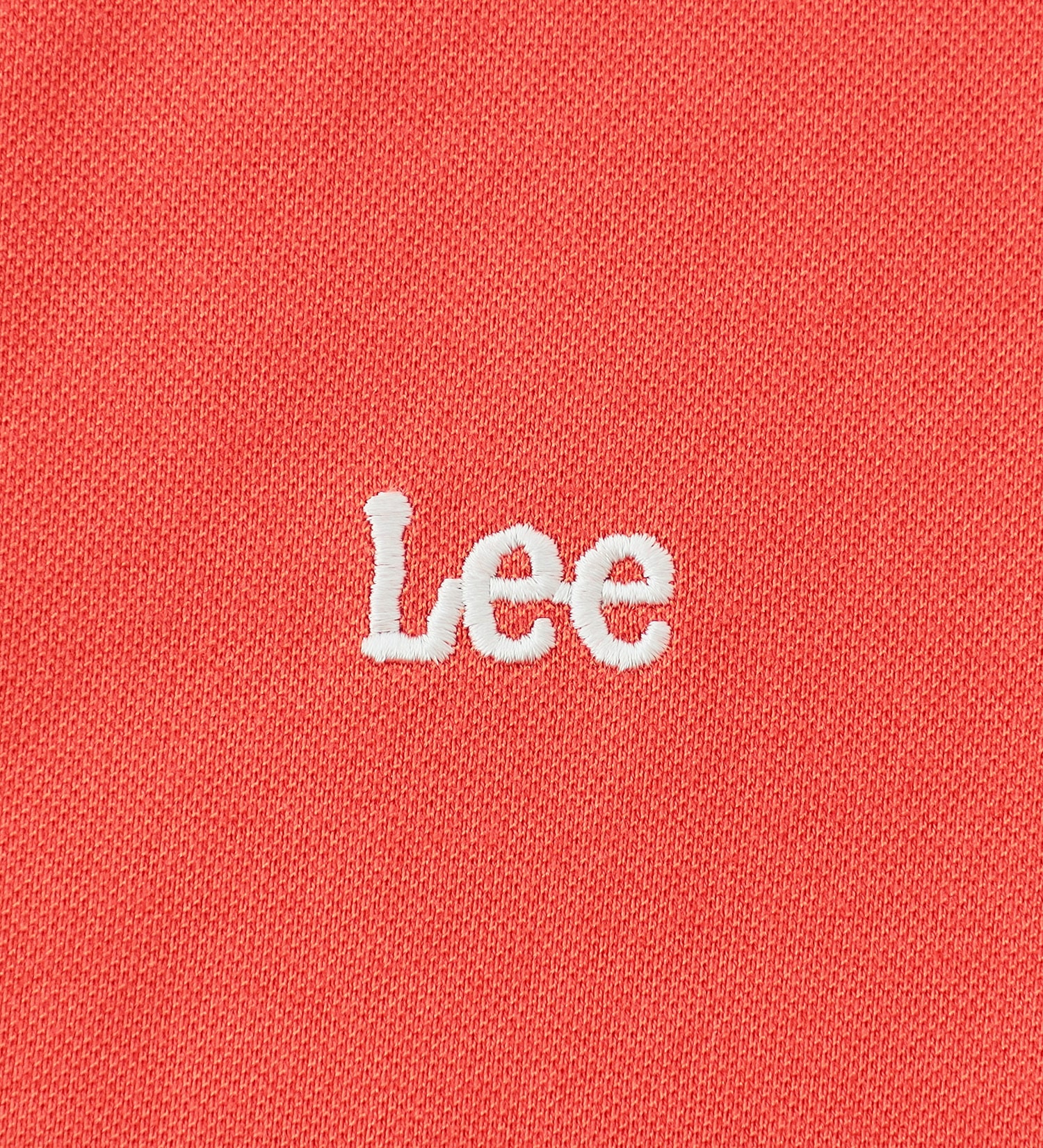 Lee(リー)の【Lee GOLF】レディース 吸水速乾 Leeロゴ刺繍 半袖ポロシャツ|トップス/ポロシャツ/レディース|レッド
