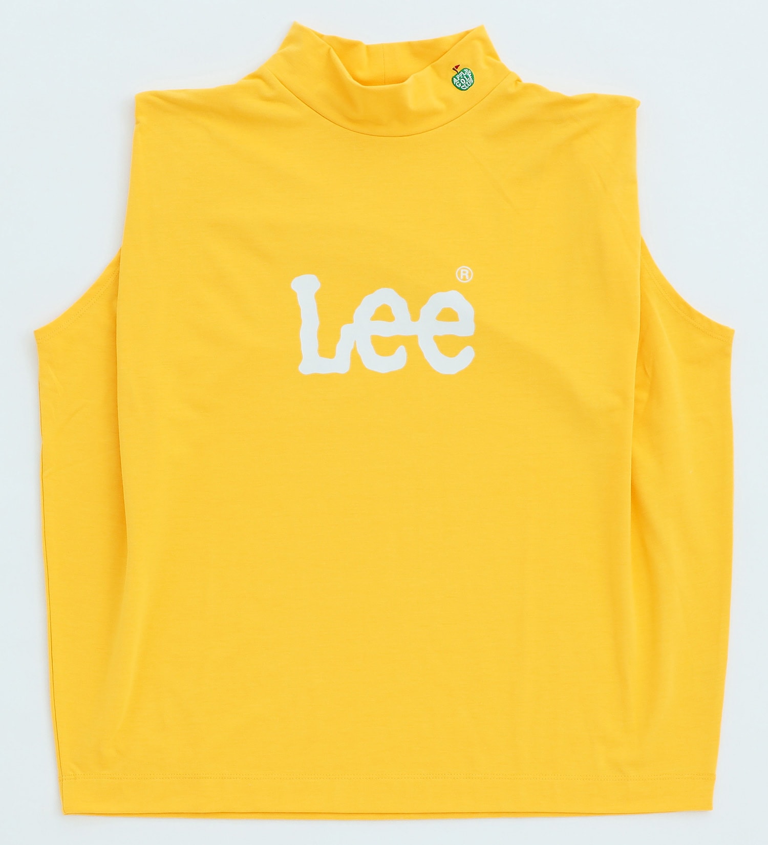 Lee(リー)の【試着対象】【Lee GOLF】レディース　吸水速乾 LeeビッグロゴノースリーブモックネックTシャツ|トップス/Tシャツ/カットソー/レディース|イエロー