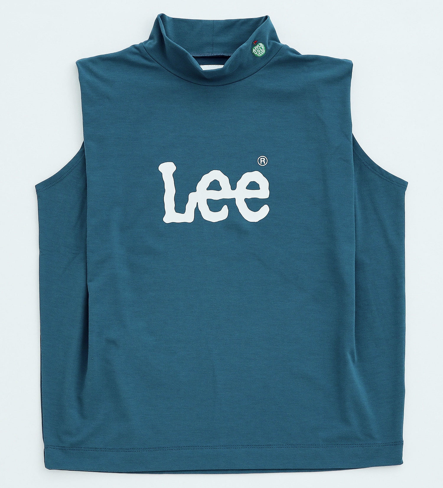 Lee(リー)の【試着対象】【Lee GOLF】レディース　吸水速乾 LeeビッグロゴノースリーブモックネックTシャツ|トップス/Tシャツ/カットソー/レディース|ブルー