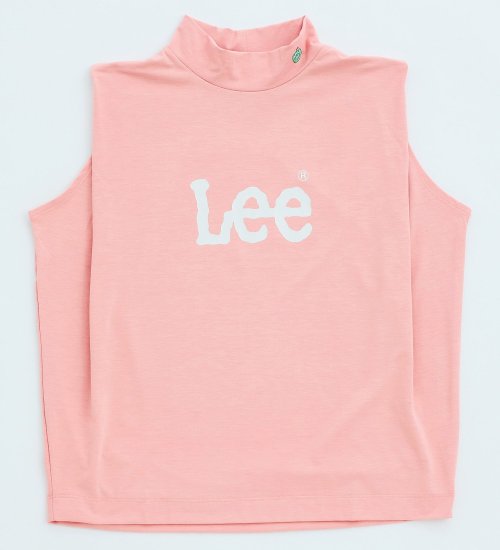 Lee(リー)の【試着対象】【Lee GOLF】レディース　吸水速乾 LeeビッグロゴノースリーブモックネックTシャツ|トップス/Tシャツ/カットソー/レディース|ピンク
