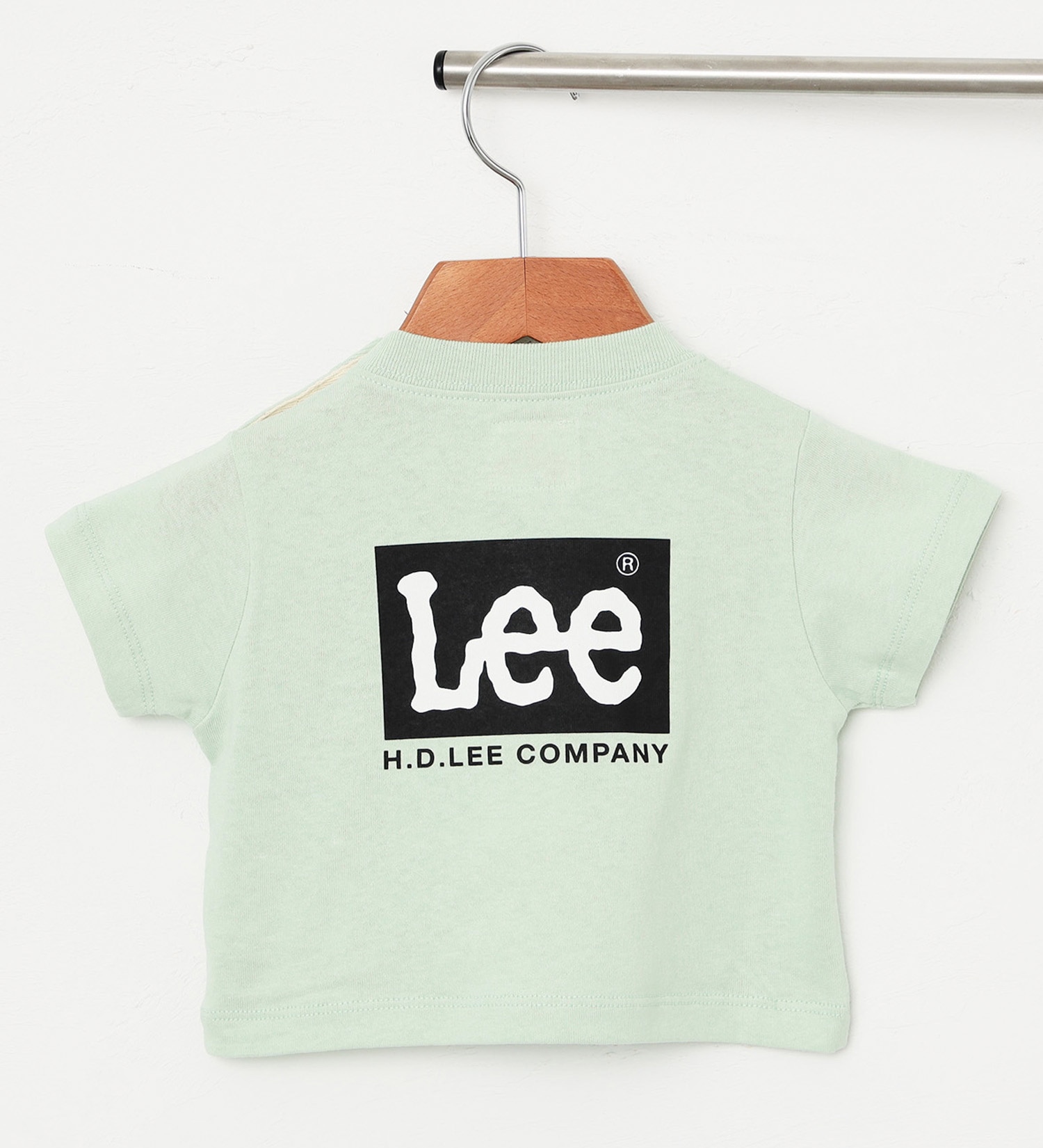 Lee(リー)の【SALE】【70-100cm】ベビー　バックロゴ　プリント半袖Tシャツ|トップス/Tシャツ/カットソー/キッズ|グリーン