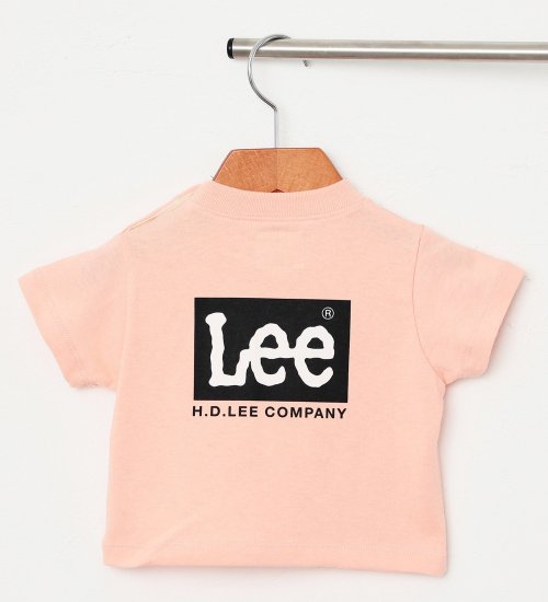 Lee(リー)の【売り尽くしSALE】【70-100cm】ベビー　バックロゴ　プリント半袖Tシャツ|トップス/Tシャツ/カットソー/キッズ|ピンク