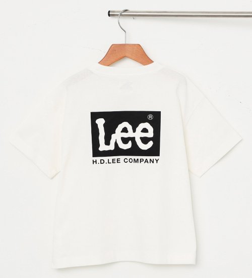 Lee(リー)の【110-150cm】キッズ　バックロゴ　プリント半袖Tシャツ|トップス/Tシャツ/カットソー/キッズ|ホワイト