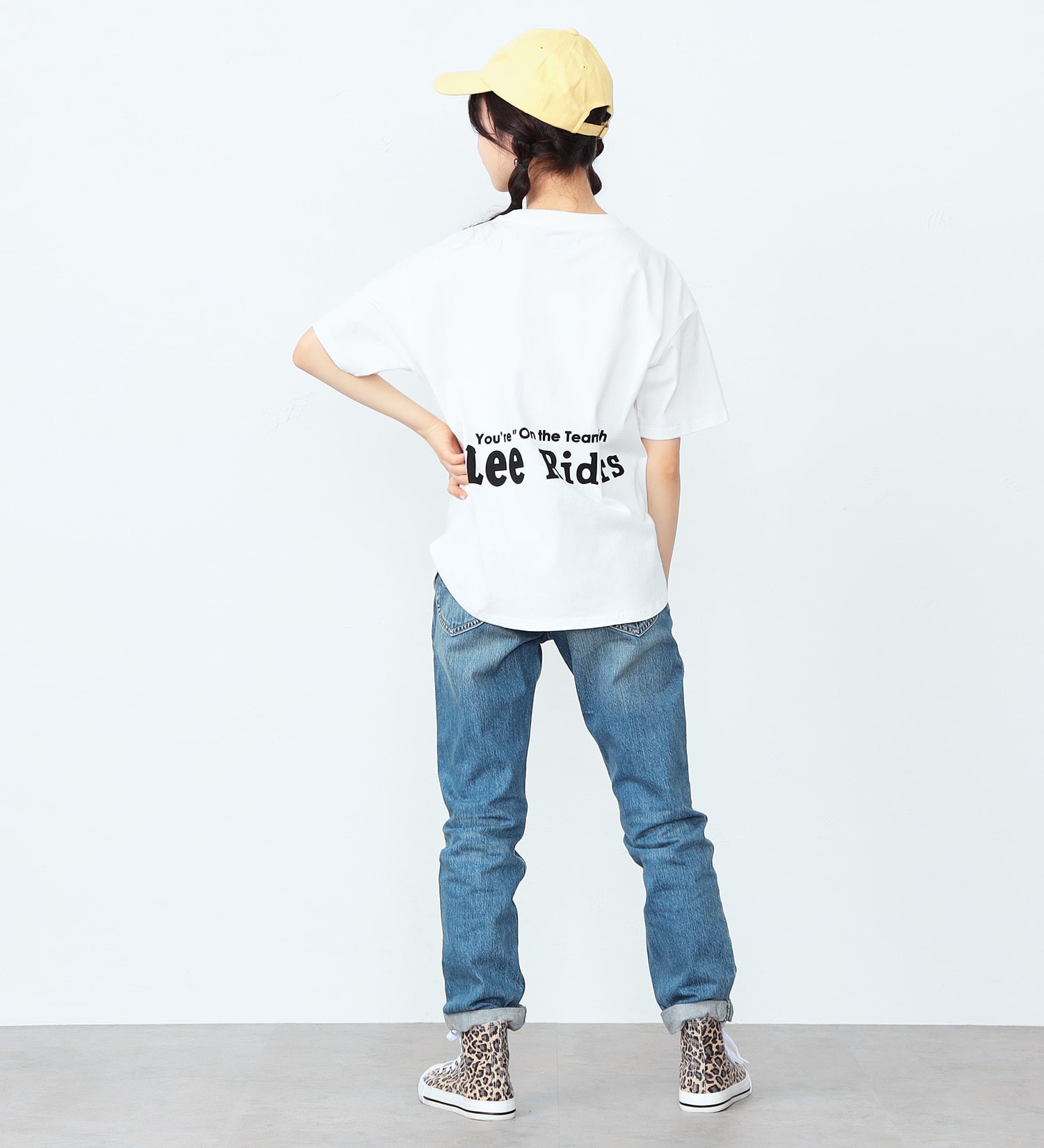 Lee(リー)の【売り尽くしSALE】【110-150cm】キッズ　バックプリント　半袖Tシャツ|トップス/Tシャツ/カットソー/キッズ|ホワイト