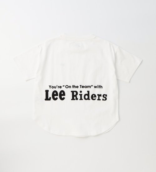 Lee(リー)の【110-150cm】キッズ ラウンドヘム半袖Tシャツ|トップス/Tシャツ/カットソー/キッズ|ホワイト