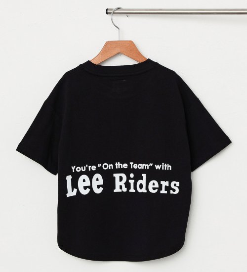 Lee(リー)の【110-150cm】キッズ　バックプリント　半袖Tシャツ|トップス/Tシャツ/カットソー/キッズ|ブラック