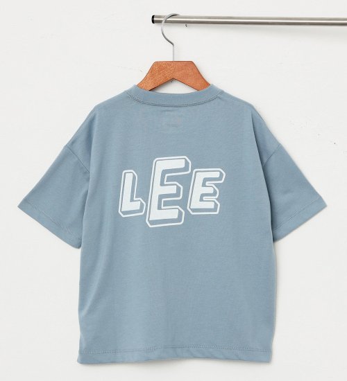 Lee(リー)の【110-150cm】キッズ　バックプリント　ショートスリーブTシャツ|トップス/Tシャツ/カットソー/キッズ|ブルー