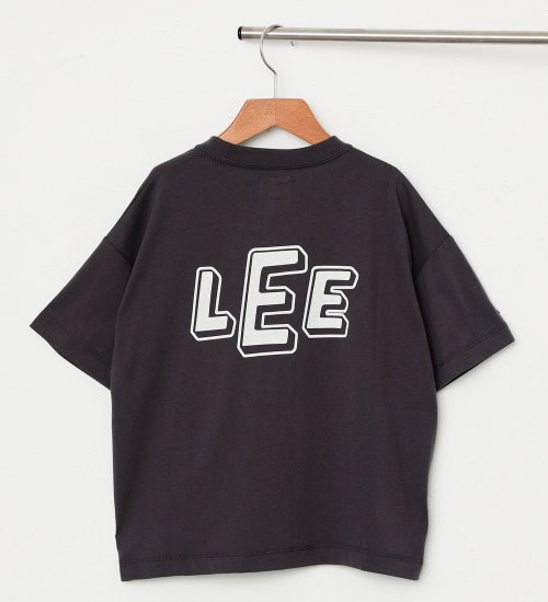 Lee(リー)の【110-150cm】キッズ　バックプリント　ショートスリーブTシャツ|トップス/Tシャツ/カットソー/キッズ|チャコールグレー