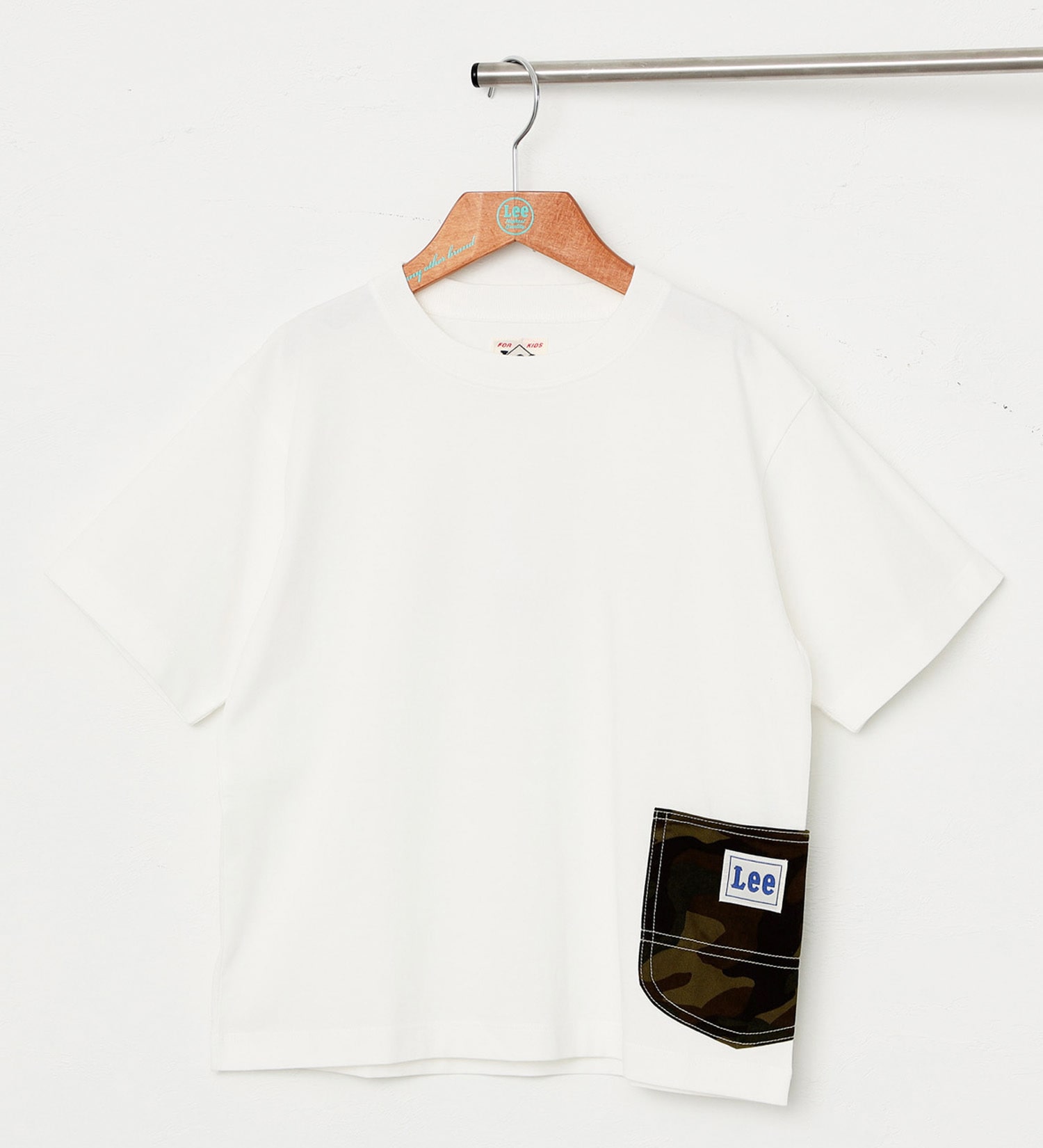 Lee(リー)の【再値下セール】【110-150cm】キッズ ペインターポケット付き 半袖Tシャツ|トップス/Tシャツ/カットソー/キッズ|カモフラージュ