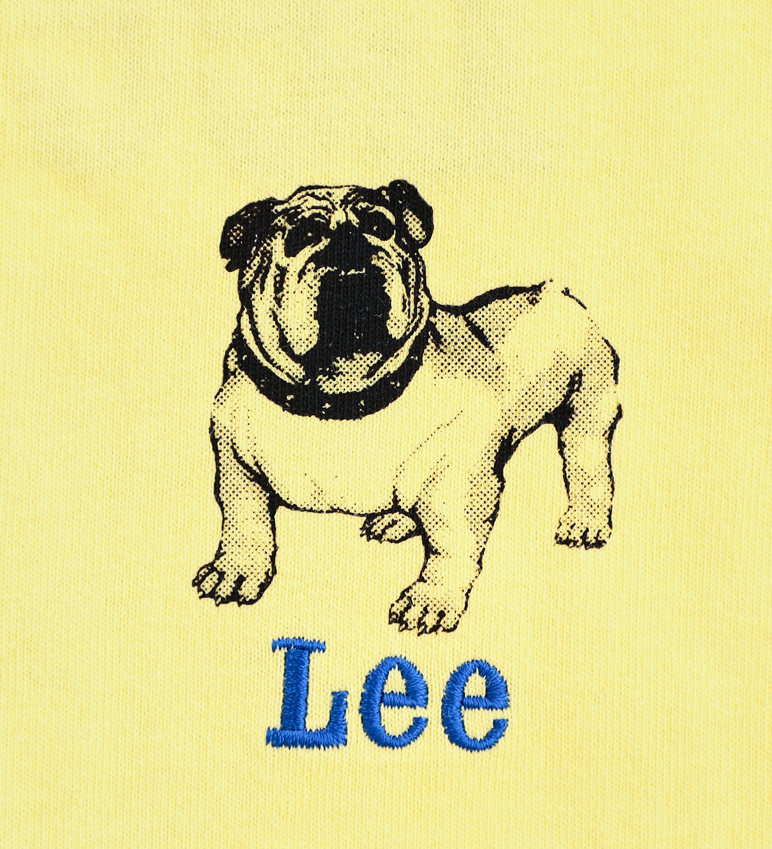 Lee(リー)の【おまとめ割対象】【80/90/100cm】ベビー ブルドックプリント半袖Tシャツ|トップス/Tシャツ/カットソー/キッズ|イエロー
