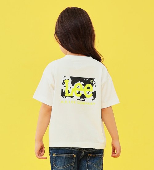 Lee(リー)の【110-150cm】キッズ ボックスロゴプリント半袖Tシャツ|トップス/Tシャツ/カットソー/キッズ|ホワイト