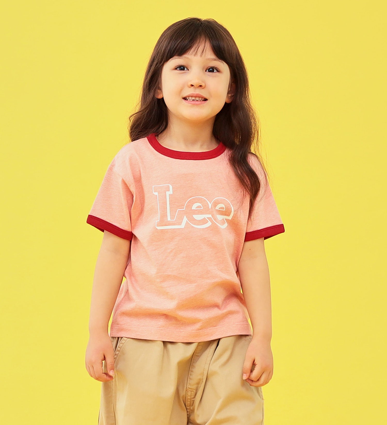 【売り尽くしSALE】【110-150cm】キッズ リンガー半袖Tシャツ