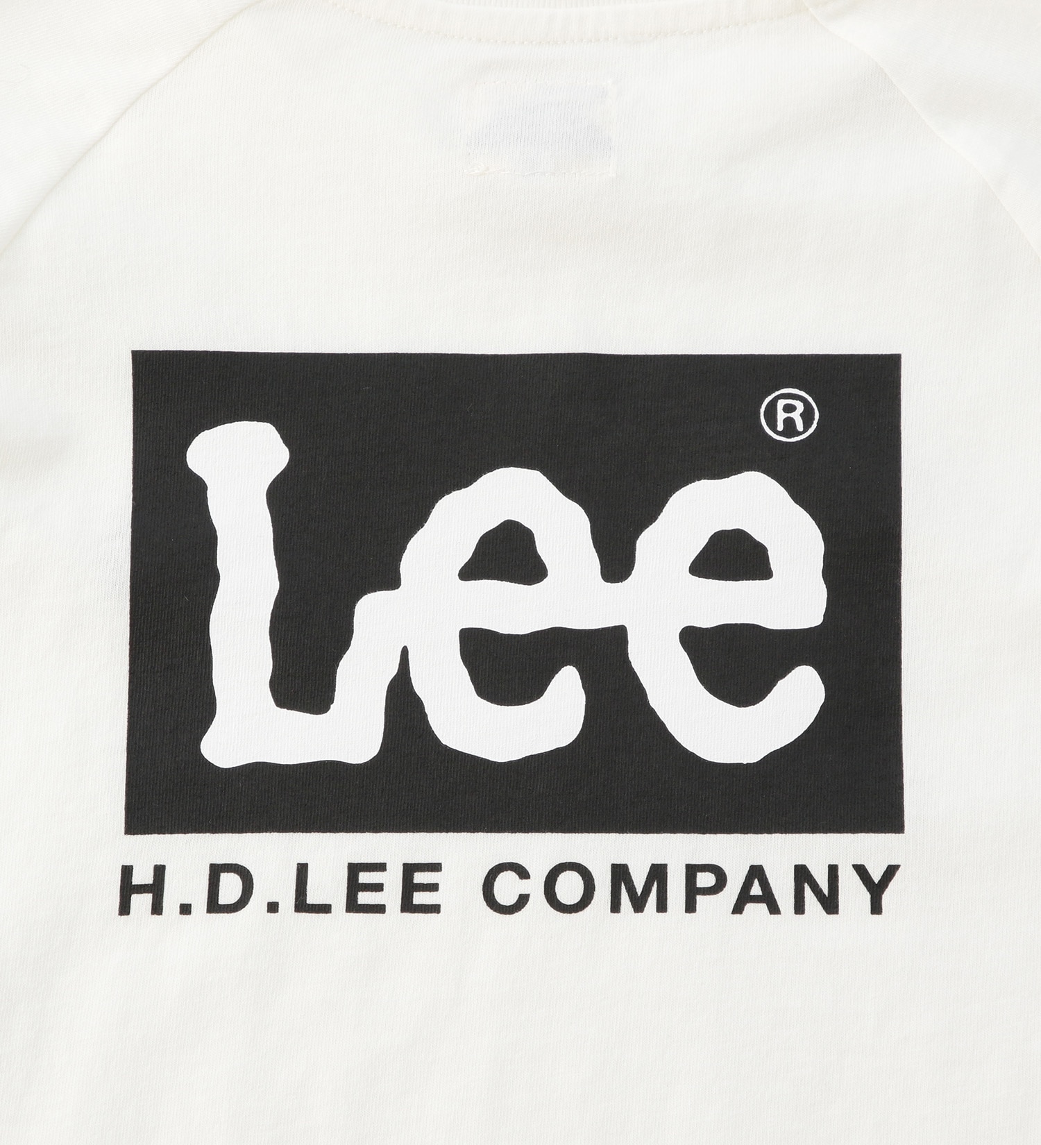 Lee(リー)の【BLACKFRIDAY】【110-150cm】キッズ Lee バックプリント長袖ラグランTシャツ|トップス/Tシャツ/カットソー/キッズ|ホワイト