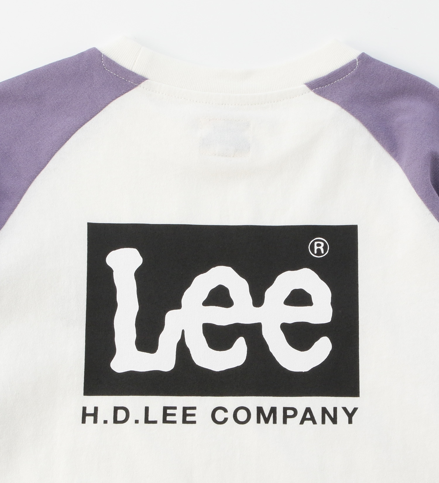 Lee(リー)の【BLACKFRIDAY】【110-150cm】キッズ Lee バックプリント長袖ラグランTシャツ|トップス/Tシャツ/カットソー/キッズ|パープル