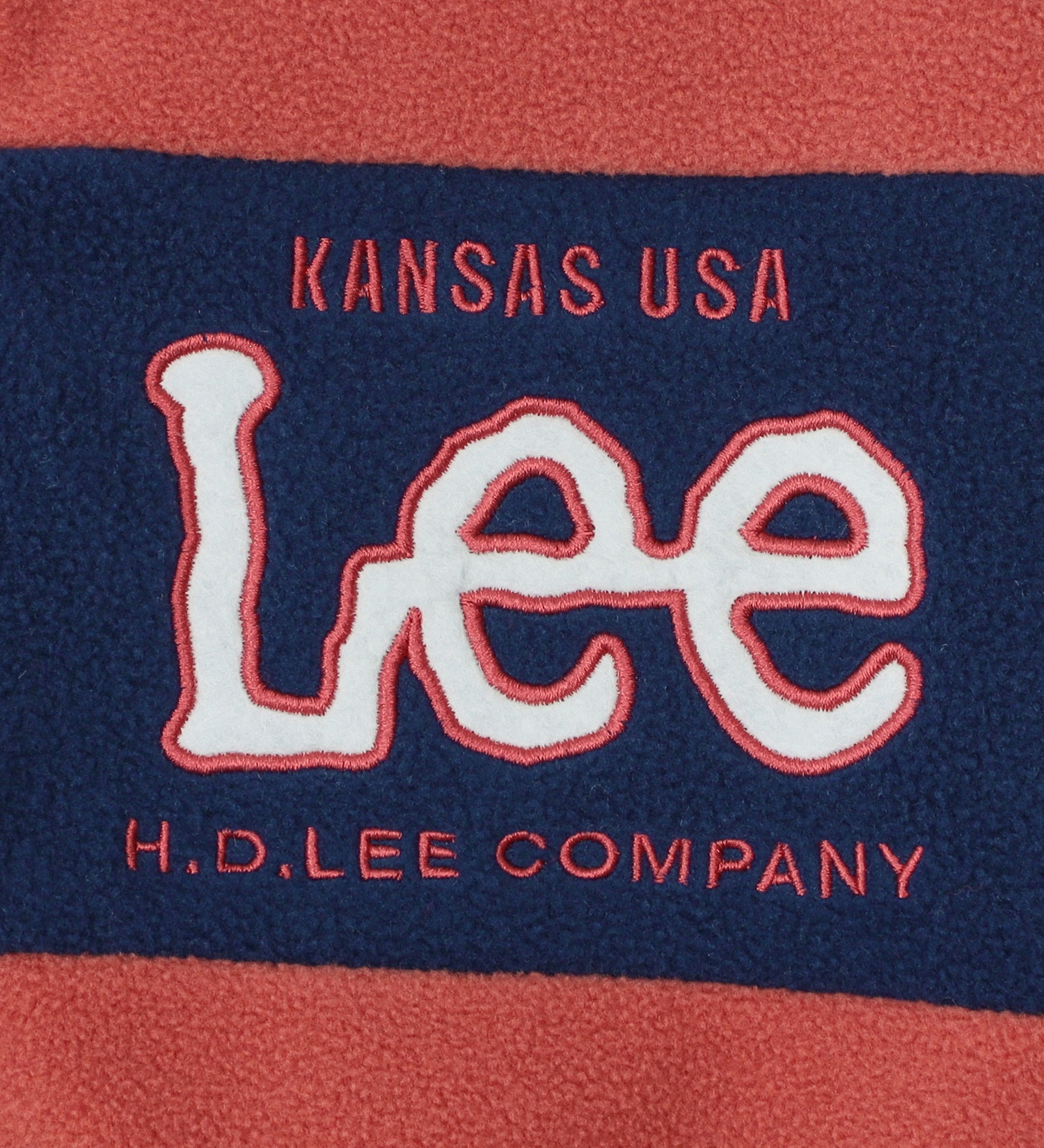 Lee(リー)の【110-150cm】キッズ LeeフリースZIP UPジャケット|ジャケット/アウター/その他アウター/キッズ|オレンジ